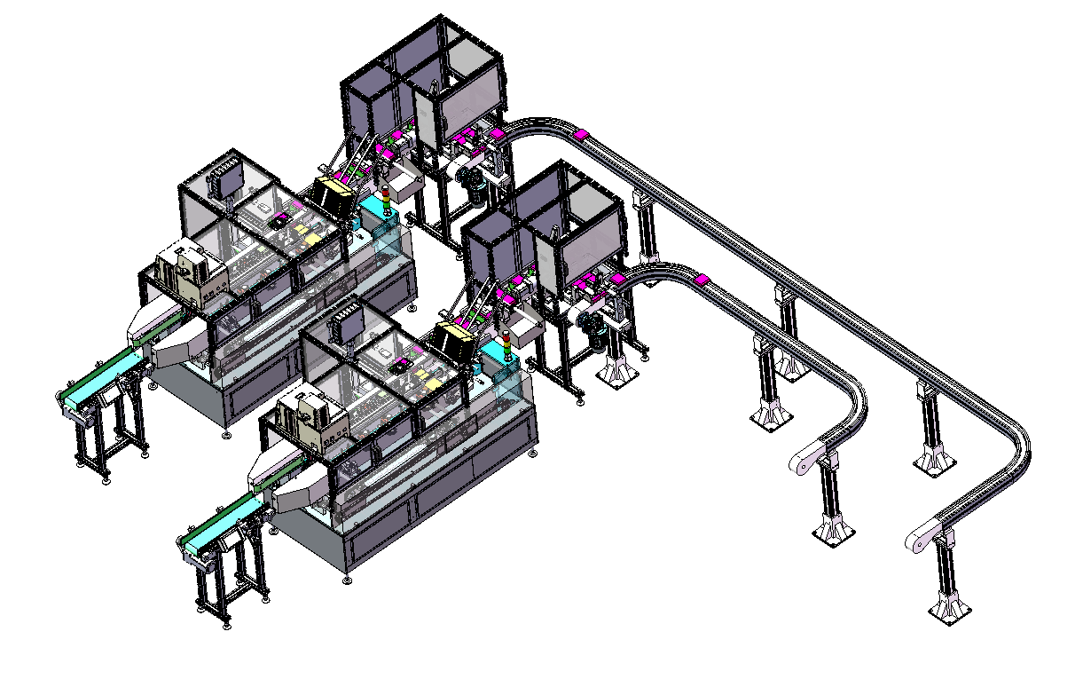 Automatic Cookie/snack And Chocolate Pie Sorting And Cartoning Packaging Line