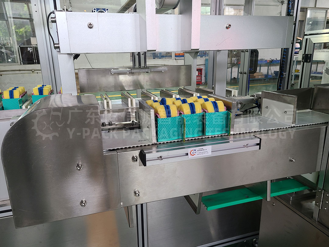 Visual Inspection Sorting Machine Visual Inspection Sorting Automatic Case Packer For Dishwand Sponge ...
