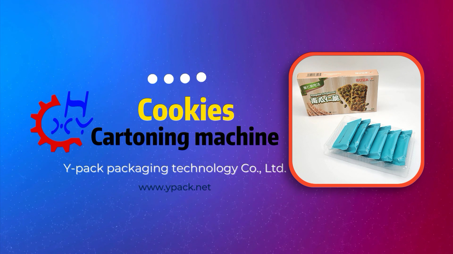 Cookies with tray, bulk dual use cartoning machine