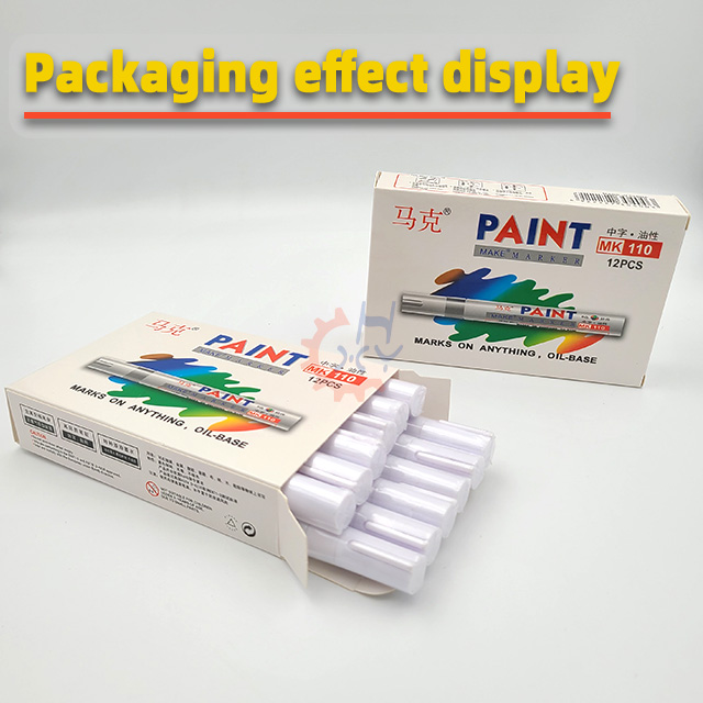 how to pack Whiteboard Markers into box? markers sorting and cartoning machine